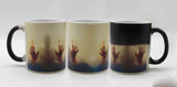 The walking dead Mug color changing Heat Sensitive Ceramic