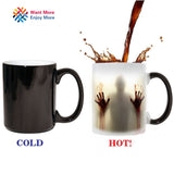 The walking dead Mug color changing Heat Sensitive Ceramic