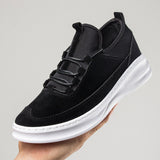 2017 Luxury Brand Men Shoes Men Casual Shoes Mens Shoes Breathable High Top Chaussure Homme Man Platform Shoes High Quality