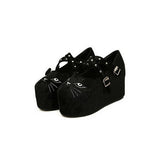 Merkmak Women High Heels Shoes 11 cm Wedge Flatform