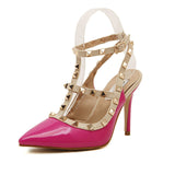 Merkmak Women's Shoes Heels Pointed Toe
