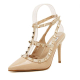 Merkmak Women's Shoes Heels Pointed Toe