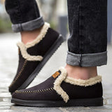 Merkmak Winter Warm Shoes's Men 2016 New Brand Fashion Casual Plush Slip On  Flats Men Shoes Breathable Zapato Hombre Wholesales