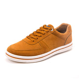 Merkmak Spring New 2017 Casual Shoes Men Leather Shoes Mens Leisure Lace-up Flats Breathable British Style Retro Shoes for Men