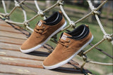 New 2017 Top Fashion brand men Flat Shoes Canvas men's flats shoes men,Daily casual shoes Spring Autumn suede men shoes LS083