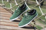 New 2017 Top Fashion brand men Flat Shoes Canvas men's flats shoes men,Daily casual shoes Spring Autumn suede men shoes LS083