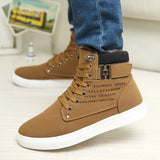 Men Ankle Boots with Thick Fur Casual Shoes