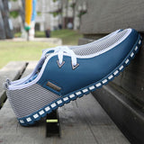 Merkmak Fashion Canvas Male Shoes Flats