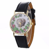 GENVIVIA Women Creative Pattern Quartz Watch