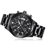 Men's Fashion Watch Stainless Analog Quartz