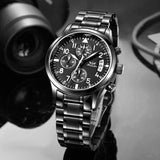 Men's Fashion Watch Stainless Analog Quartz