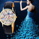 Women Creative Pattern Quartz Watch