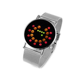 Creative Waterproof Stainless Steel Ball-bearing Electronic Digital Watch