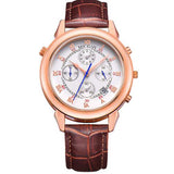 Original Military Watch Men Quartz Wristwatch Clock Genuine Leather Bracelet Roman Dial Classic Watches