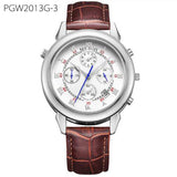 Original Military Watch Men Quartz Wristwatch Clock Genuine Leather Bracelet Roman Dial Classic Watches