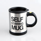 Creative 400 ML Self Stirring Mug Double Insulated Automatic Electric Coffee Cups Tea Milk Mixing Drinking Water Bottle
