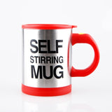 Creative 400 ML Self Stirring Mug Double Insulated Automatic Electric Coffee Cups Tea Milk Mixing Drinking Water Bottle