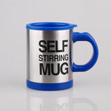 Creative 400 ML Self Stirring Mug Double Insulated Automatic Electric Coffee Cups Tea Milk Mixing Drinking Water Bottle