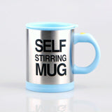 Creative 400 ML Self Stirring Mug Double Insulated Automatic Electric Coffee Cups Tea Milk Mixing Drinking Water Bottle